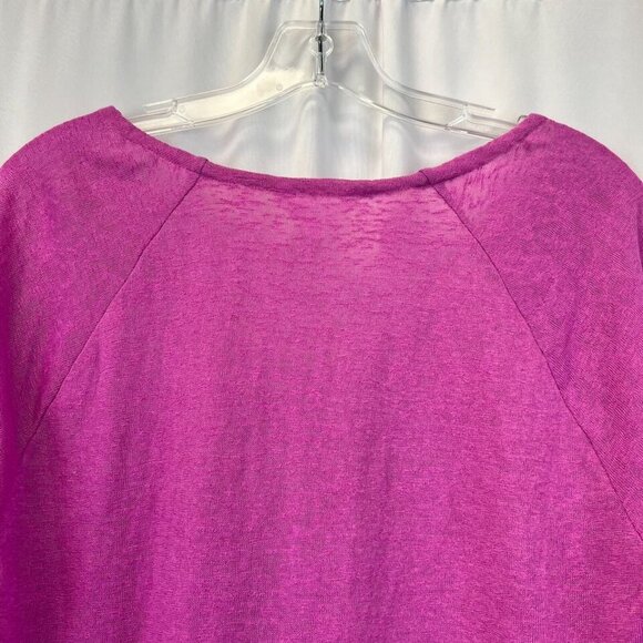Daily Thread Women Pink Knitted V-Neck Long Sleeves Sweater Top Size Large New - Picture 6 of 9